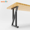 Patas de mesa de salón con soporte de mesa grande de hierro de estilo moderno