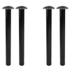 Patas de mesa de oficina con patas cromadas para muebles de comedor moderno