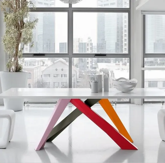 Patas de mesa con estructura de mesa de comedor de diseño moderno