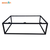 Pata de mesa de silla cromada de metal moderno