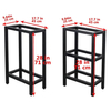Diseños disponibles Pata de mesa de comedor ajustable hecha a medida