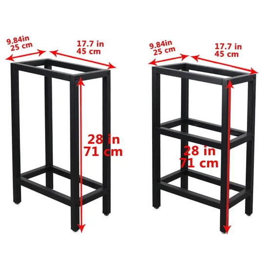Diseños disponibles Pata de mesa de comedor ajustable hecha a medida