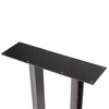 Patas de mesa de centro de metal industrial antiguo recientemente diseñadas a precio de fábrica