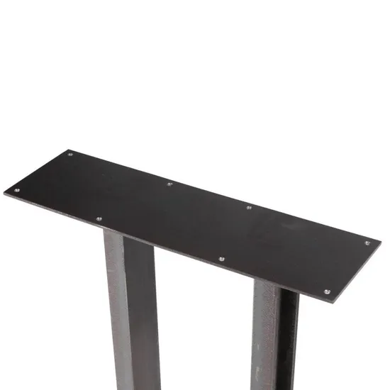 Patas de mesa de centro de metal industrial antiguo recientemente diseñadas a precio de fábrica