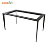 Muebles Oficina Comedor Escritorio Metal industrial Aleación de aluminio Vidrio Mármol Patas de mesa