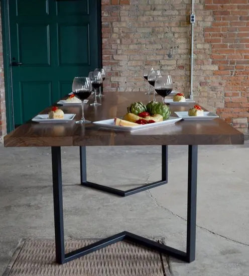 Nueva colección de patas de mesa de metal industrial antiguo