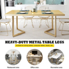 Patas de mesa de centro modernas de mediados de siglo, diseño Industrial DIY, superventas, Alemania