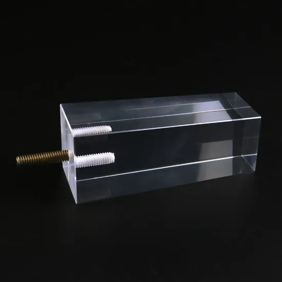 Fabricantes de patas de sofá de muebles de acrílico transparente