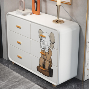 Gabinete consola de madera maciza hecho a mano de alta calidad: personalizable para el hogar, hoteles y pasillos con opciones de almacenamiento
