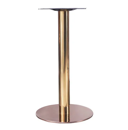 Muebles Restaurante Café Comedor Acero inoxidable Metal Tulip Base de mesa de hierro fundido