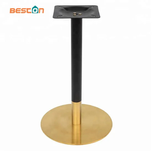 Base de mesa de comedor de acero inoxidable a precio de fábrica al por mayor de China