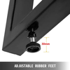 Juego de 2 patas de mesa de comedor tipo X de alta calidad de estilo industrial