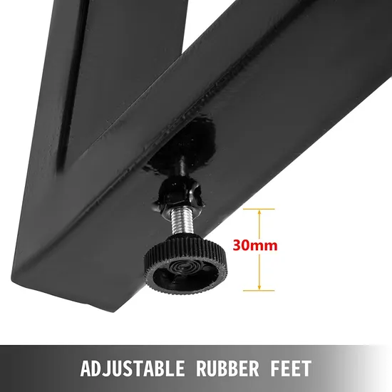 Juego de 2 patas de mesa de comedor tipo X de alta calidad de estilo industrial