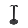 Base grande de acero de la mesa de centro de Chrome del metal del escritorio del pedestal del comedor moderno