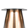 Base de lujo de encargo de la tabla del acero inoxidable de la pierna de la mesa de comedor del tamaño grande