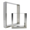 Precio barato Metal de acero en forma de T Patas de mesa de comedor de acero inoxidable