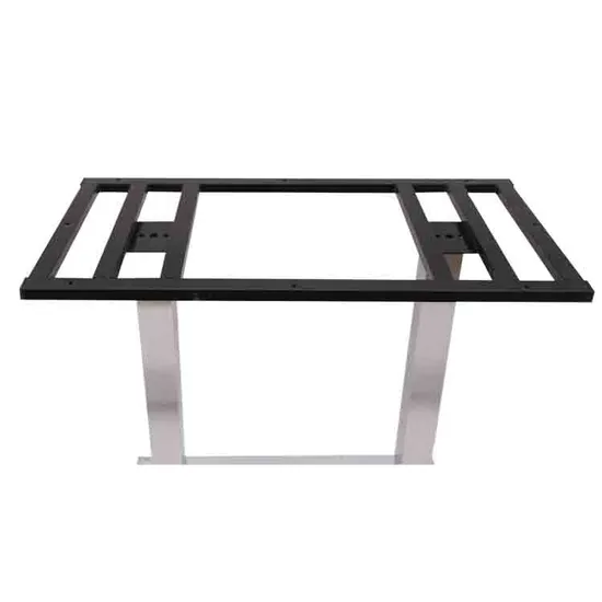 Restaurante Bar Café Comedor Tulip Base de mesa de comedor de metal de hierro fundido