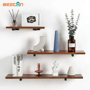 4 cajas de soportes para estanterías recargados de 30 cm de grosor