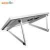 Ajustable para panel solar de 100 W, soporte de montaje de techo de panel solar de aluminio triangular