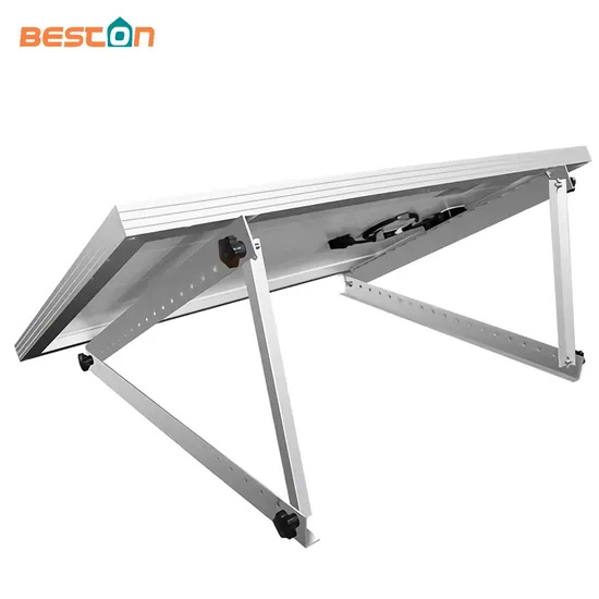 Ajustable para panel solar de 100 W, soporte de montaje de techo de panel solar de aluminio triangular
