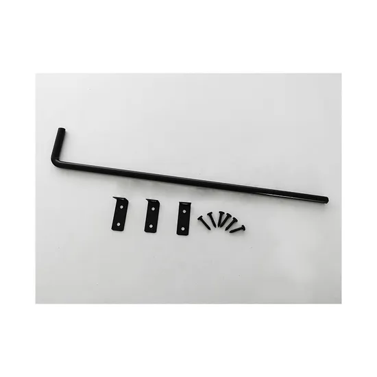 Pestillo de puerta de doble cara de hierro galvanizado de alta resistencia OEM, personalizado para cercas de jardín de madera y PVC