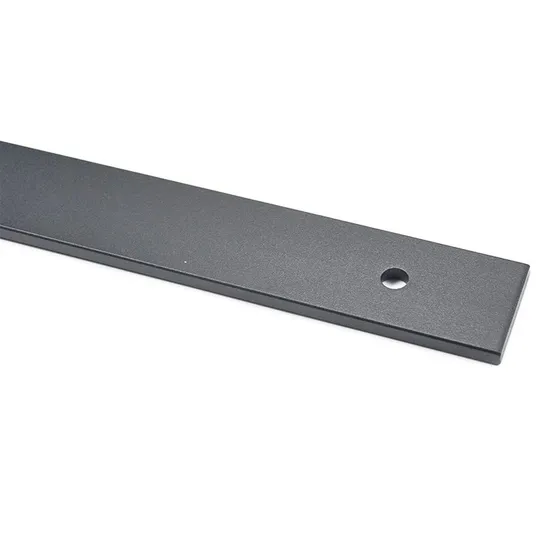 Kit de herrajes para puerta de granero plegable individual de montaje lateral resistente con riel de rodillos