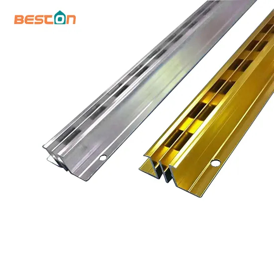 Soporte de tubo de suspensión de tubo galvanizado de acero vertical de columna AA