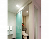 Kit moderno europeo de herrajes para puertas corredizas de granero de acero inoxidable para puertas de vidrio: diseño elegante para proyectos comerciales y residenciales