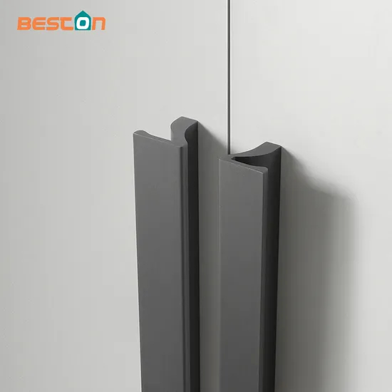 Manija moderna de la puerta del armario del cajón del gabinete de los muebles de la aleación de aluminio de 7 figuras