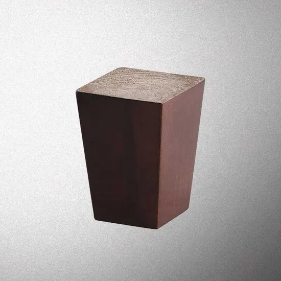 Patas de madera anticorrosivas hechas a medida: mejoras elegantes para muebles y sofás