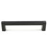 Tirador moleteado para gabinete, tirador de cajón mate negro sólido de cocina de 16mm de diámetro