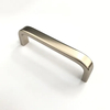 Tirador curvado en forma de U para cajón de armario de cocina, muebles de perfil de aleación de aluminio