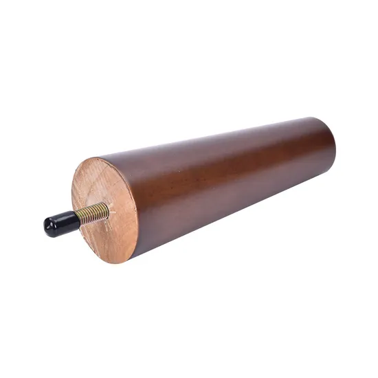 Patas para muebles de madera y caucho con forma de I, 12 cm, alta durabilidad directa de fábrica para gabinetes, sofás y uso comercial