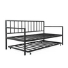 Muebles de dormitorio, plataforma de jardín, sofá cama, sofá cama con estructura de hierro metálico y nido