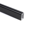 Ropa resistente de los accesorios del guardarropa de la aleación de aluminio que cuelga el armario ovalado Rod