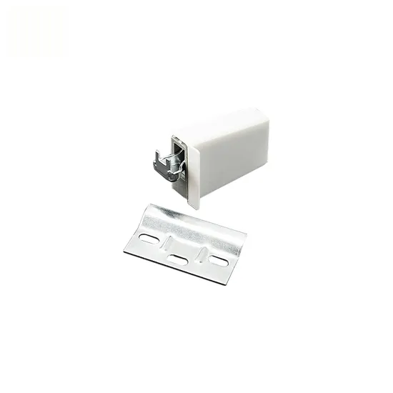 Soporte para colgar en la pared, gabinete, código colgante, cubo, conector de esquina de plástico