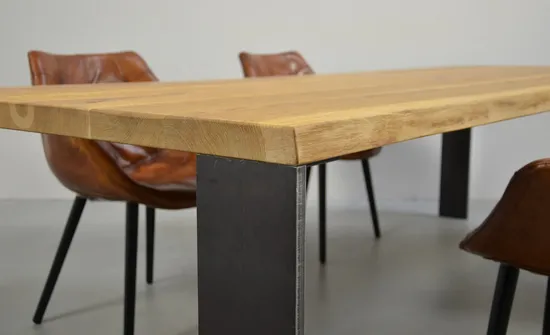 Patas de mesa de metal industrial, patas de mesas de comedor para uso doméstico