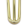 Patas de mesa de oro rosa con horquilla de muebles de metal de café de lujo